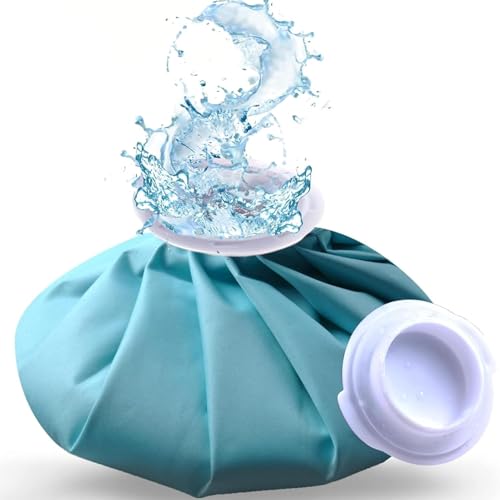 Ice Bag, Ice Packs for Injuries Reusable 11", Hot Water Bag for Pain Relief, Hot & Cold Therapy, Large Ice Pack - size: 11", style: Blue