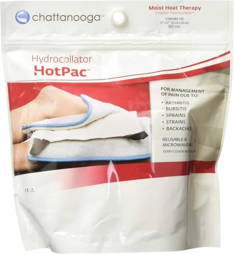 Chattanooga Hydrocollator Moist Heat HotPacs - Standard Size, 10x12 Inch (Pack of 10) - size: 10x12 Inch (Pack of 10)