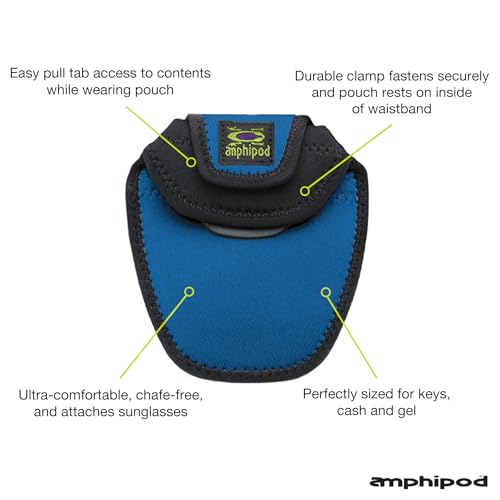 Amphipod Micropack LandSport Lock-On Pouch, Bounce-Free Storage - OS - color: Royal Blue