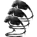 Polarized Sports Sunglasses Men Women for Running UV400 Protection - color: Black/Black/Black