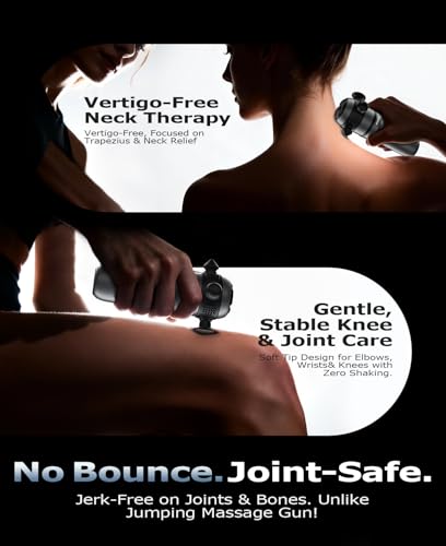HYAKO R1 Mini Therapy Massager - Travel Deep Tissue Vibration Massage Gun