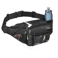 NOOLA Fanny Pack with Water Bottle Holder, Hiking Waist Bag for Men Women - color: Floral