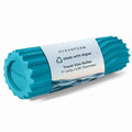 Oceanfoam Ripple Roller Small Foam Roller for Physical Therapy (Miami Blue) - color: Miami Blue