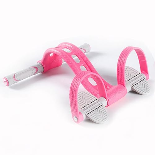 Pedal Resistance Band, Multifunction Tension Rope Workout Equipment, Sit-up Exercise at Home Gym Natural Latex Tension Rope Fitness Equipment, for Abdomen/Arm/Leg Stretching Slimming Training