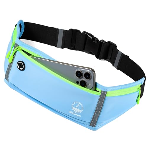 Running Belt Slim Fanny Pack Jogging Pouch Phone Holder Waist Pack - Blue - color: D Blue