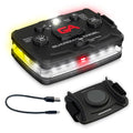 Guardian Angel Elite Safety Light - White Front & Red/Yellow Rear - color: White/Red/Yellow, size: 1-Pack