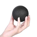 Yoga Massage Ball, Relax Muscles Soft Foam Roller Ball with High Density Foam Structure for Massaging Muscles for Adults for Exercises(Black, 8CM Single Ball)