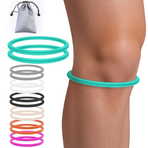 teyy 2PCS Patellar Tendon Support Strap for Knee Pain Relief (Blue) - color: Blue