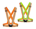Chiwo Reflective Vest Running Gear 2Pack, High Visibility Safety Vest - color: Color Ornage