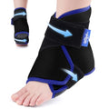 Hilph Ankle Heel Ice Pack Wrap for Swelling, Achilles Tendonitis, Sprain - style: B-Black(1 Pack)