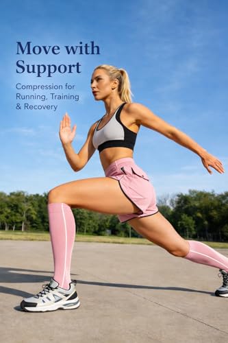 Aoliks 6 Pairs Compression Socks for Women & Nurses, Flying Knee High Socks - color: 020 A01-multicoloured 05, size: Large-X-Large