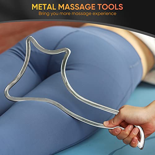 ONUEMP Stainless Steel Muscle Scraper, Ice Gua Sha Body Sculpting Paddle - size: Board