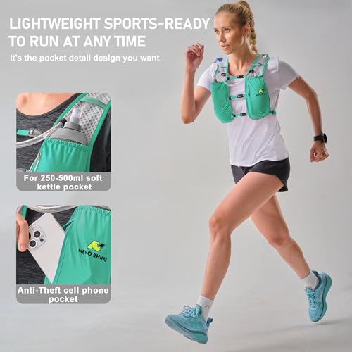 N NEVO RHINO Running Hydration Vest for Women with 1.5L Water Bladder