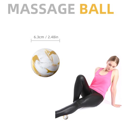 Massage Ball, Lacrosse Ball for Trigger Point Therapy - color: Gold
