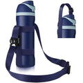 EasyAcc Water Bottle Holder Strap Sling, for Owala FreeSip 24 32 40 oz, Hydro Flask, Cirkul, Yeti, Stanley Flip, Universal Water Bottles, with Carabiner, for Walking Curise Travel (Bottle Excluded) - color: Dark Blue
