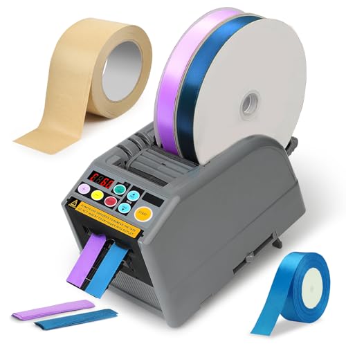 Ribbon Cutting Machine - 999mm Max Cut Length, Ideal for Shipping, Schools, Restaurants, Offices & Home Use, Durable & Precision Cutting Tool