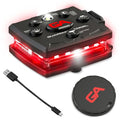 Guardian Angel Micro Safety Light - Red Front & Red Rear - color: Red/Red