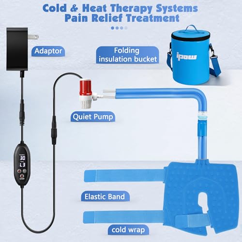 Ice Machine for Knee After Surgery, Cold Therapy Machine for ACL Recovery