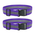 Reflective Safety Belt Adjustable - color: Purple
