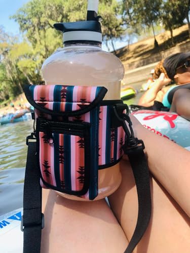 Drink Handlers Water Bottle Handler - Fits 16oz Water & Soda Bottles or 19-24oz Cans - Sloths - color: Sloths