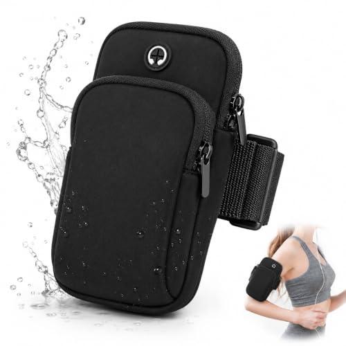 Outdoor Cycling Arm Bag, Adjustable Phone Pouch for Running and Hiking