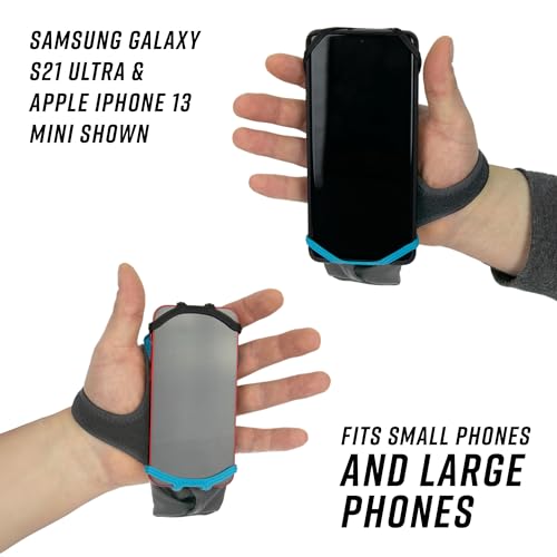 noxgear Handheld Grip Phone Holder, Blue, Right Hand - color: Noxgear Blue, size: Right Hand