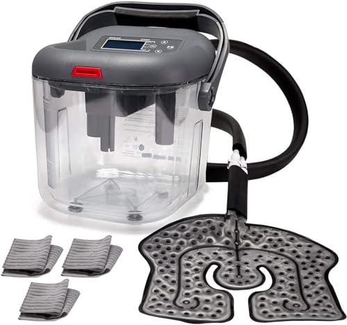 Cold Therapy Machine - Ice Circulation System with Large Adjustable Universal Pad for Knee, Shoulder, Ankle, Neck Pain and Recovery After Surgery - OEM Refurbished