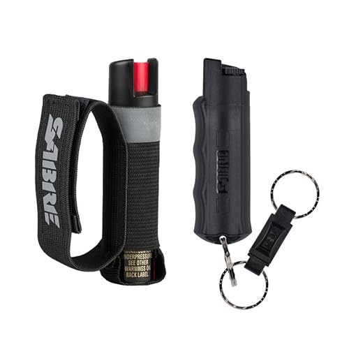 SABRE Runner Pepper Gel Spray for Running, Walking & Personal Safety - color: Runner Pepper Gel and Black Pepper Spray
