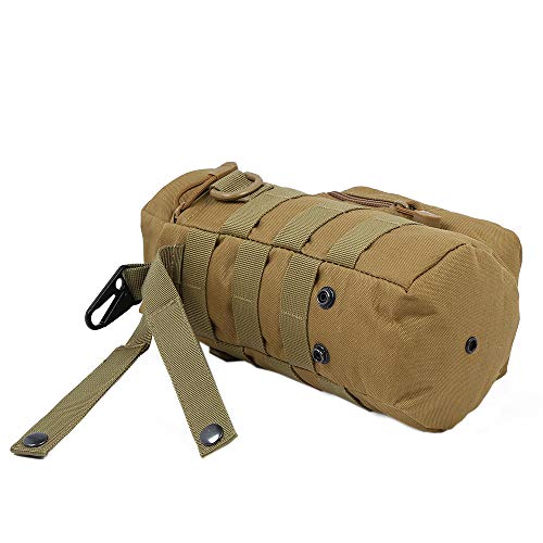 Molle Water Bottle Holder, Tactical Water Bottle Pouch - color: Khaki