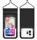 HiRui Universal Waterproof Phone Pouch, Black, X-Large - color: Black, size: X-Large