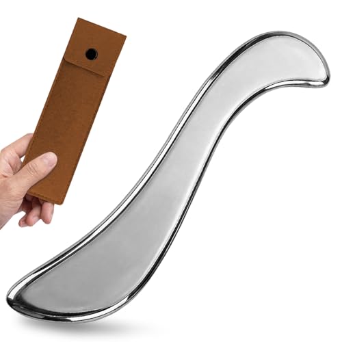 Rena Chris Stainless Steel Muscle Scraper Tool for Body Deep Tissue Massage - size: 1PCS