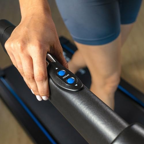 Xterra Fitness Sport Series Premium Folding Smart Treadmill, Handlebar Speed and Incline Controls, Large XTRASoft Cushioned Running Deck, Built-in FTMS-Enabled Bluetooth with XF Connect Fitness App - style: TR65