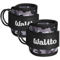 Ankle Straps for Cable Machines, Leg Straps for Glute Kick Back Accessories - color: Camouflage