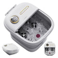 KASJ Collapsible Foot Spa Electric Rotary Massage with Heat,Bubble and Jet