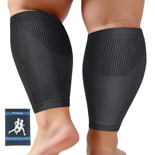 Plus Size Wide Calf Compression Sleeves, Extra Large Calf Support Swelling