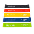 Resistance Bands for Working Out,Exercise Bands with 5 Resistance Levels - color: Multicolor