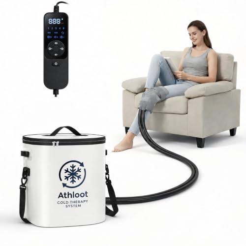 Ice Machine for Knee After Surgery, Cold Therapy Machine Timer & Flow
