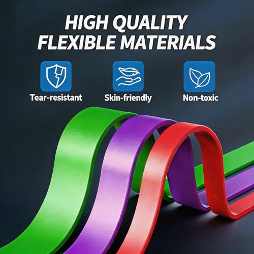 Resistance Bands for Working Out, 5 Levels Pull Up Assistance Bands