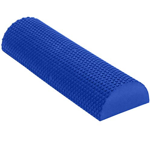 Bean Products High Density Half Round Foam Roller 18" for Physical Therapy - size: 18" Half Roller