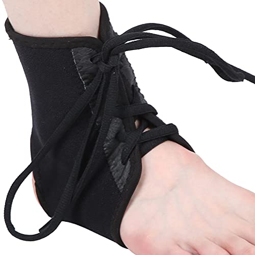Lace Up Ankle Brace, Adjustable Compression Ankle Strap Support, Breathable Ankle Ligaments Protectors for Strains Sprains Arthritis Ankle Tendon Injury Recovery