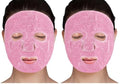 LotFancy Face Ice Pack, Reusable Ice Face Mask, Gel Bead Cold Face Eye Mask, Hot Cold Compress for Puffiness, Facial Routine, Post-Surgical Recovery, Headache, Skin Care, Post Laser Care (Pack of 2) - size: Universal (Pack of 2)