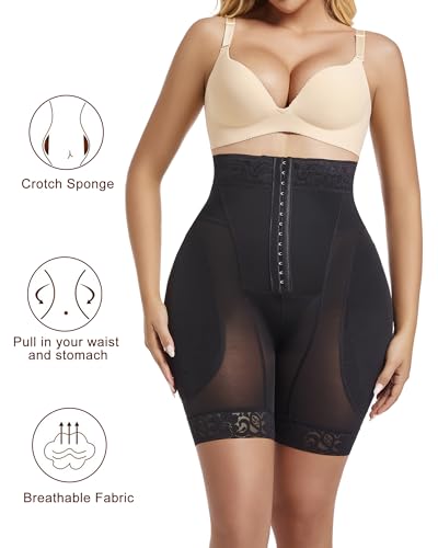 VENDAU Butt and Hip Enhancer Shapewear - Women's Butt Pads and Hip Enhancer - color: Black, size: 3X-Large