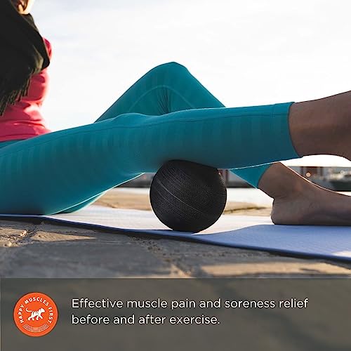 Tiger Tail Tiger Ball 5.0 Foam Roller Ball– Deep Tissue Massage Ball – Trigger Point Massage Therapy: Relief for HIPS, Glutes, Back & Shoulder – Treat Muscle Soreness – Help Increase Muscle Recovery