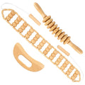 3Pcs Wood Therapy Massage Tools Set for Body Sculpting - color: 3pcs