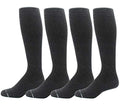 Dr. Motion 4 Pairs Compression Socks for Men, Knee High - color: Pack-grey