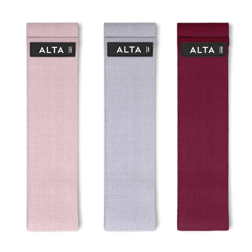 ALTA Booty Bands for Women, Non-Slip Fabric Resistance Bands for Working - color: Dawn