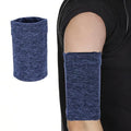 Cell Phone Armband Sleeve, Universal Sports Arm Band White/Blue - color: White & Blue