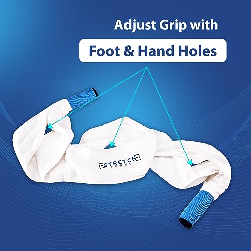 Shoulder Rotator Cuff Stretching Device By Stretch Towel; Physical Therapy Shoulder And Full Body Stretching Strap With Easy Grip Handles for Sore and Tight Muscles. Improves Shoulder Flexibility