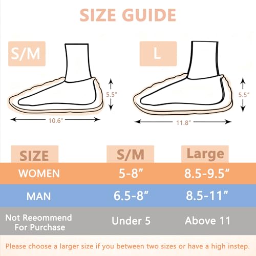 Microwavable Slippers, Microwave Heated Slippers for Women & Man, Foot Warmers for Feet Soothing, Microwavable Heating Pads for Foot, Heat Compress, Washable Cover, Pink, S - size: S, style: Pink