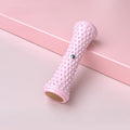 Foot Massage Roller with Speed Control, Deep Tissue Rough Surface, Medium Stiffness, Manual Operation for Yoga and Home Fitness, Pink - color: Pink